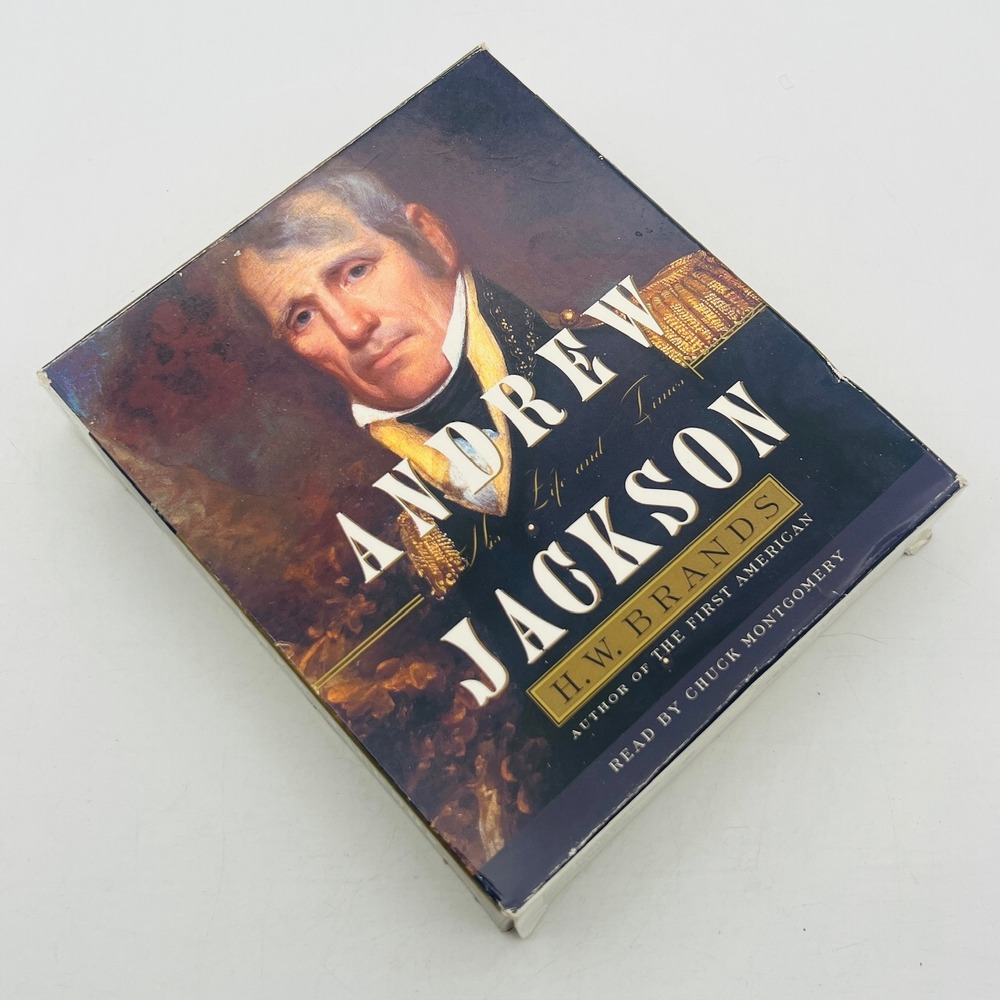 Andrew Jackson‎ His Life and Times HW Brands Audiobook 7 CD Set Chuck Montgomery